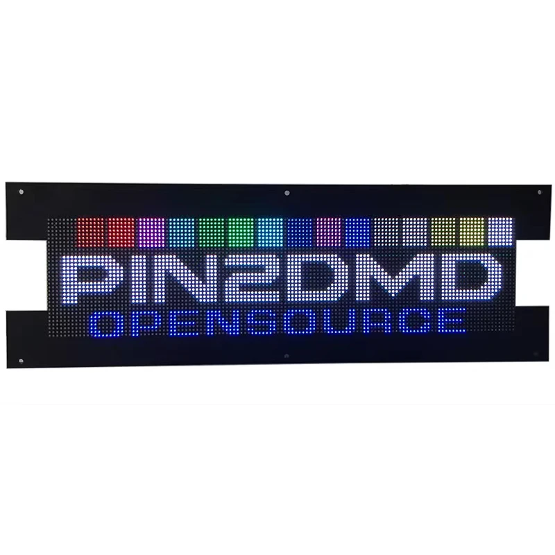 P2.5 Indoor 64*32dots RGB Full Color LED Dot Matrix Panel For 128*32 Pin2dmd Pinball VPin Displays