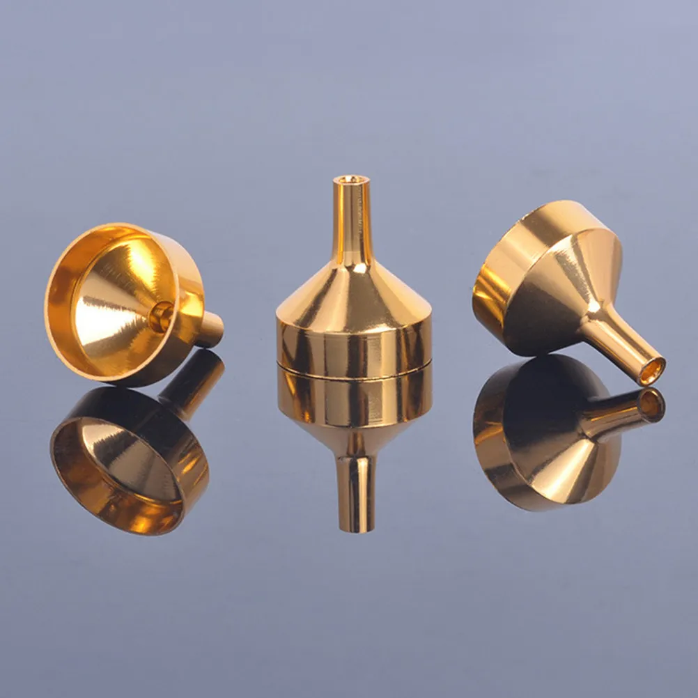 

15Pcs Mini Funnel Small Metal Funnels Portable Tiny Funnels for Perfume Bottle Filling Essential Oils Liquid Dispensing