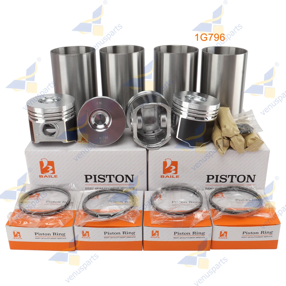 

For Kubota V2403 V2403-1 Overhaul Rebuild Kit Piston + Rings Cylinder Liner Engine Parts 1G796-21112