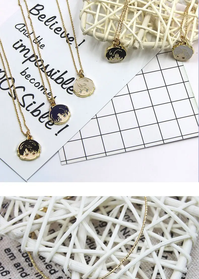 Anime Love and Deepspace Zayne Rafayel  Sylus Xavier Bracelet Necklace, Fashion Jewelry Accessories, Cosplay Party Gifts