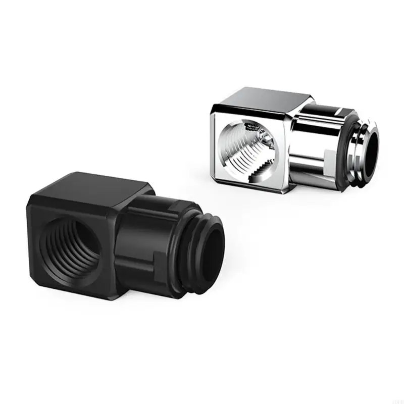 

16FD G1/4'' 360 Degree Male to Female Rotary Rotatable Adapter Fitting PC Water Cooling Elbow Connectors GXZWT-D90