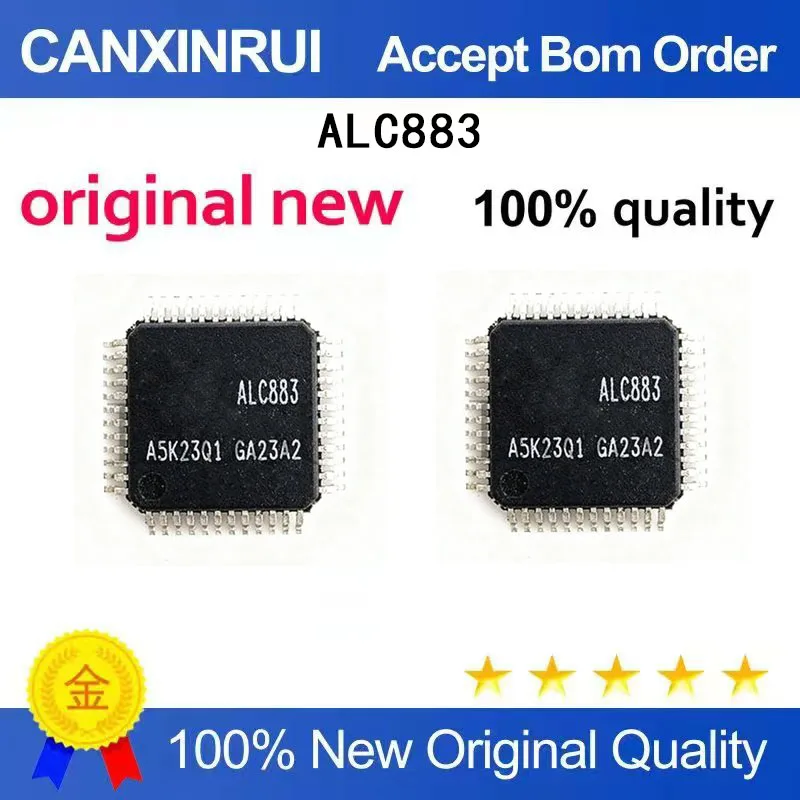 (5 Pieces) ALC665 ALC883 ALC656 ALC887 ALC882 ALC882D ALC882M QFP