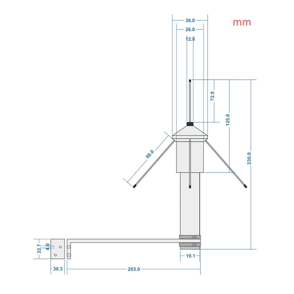 GP-868 SDL 868MHz Ground Plane Base Station Antenna Kit 10m Cable TNC Female to N Female Compatible with Videofied XT-IP XV-IP view 5