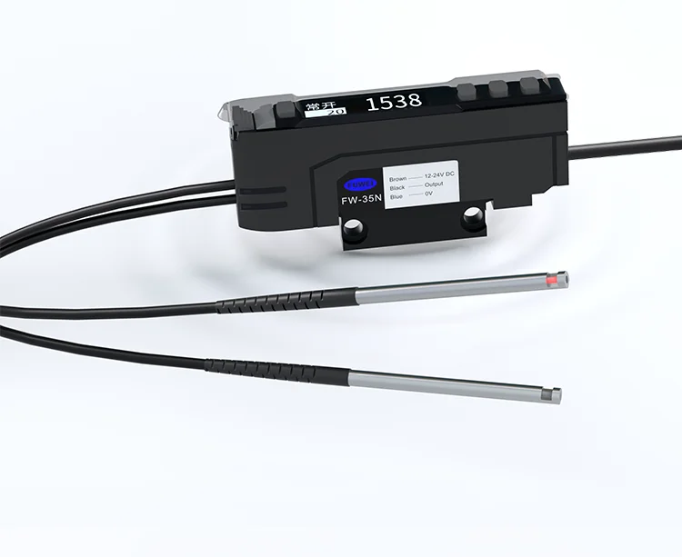 FUWEI FWT-3CMD Wasserdichter Seitenansichts-Glasfaser-Sensor mit zahnlosem Gegengewicht-Lichtsensor für den industriellen Einsatz – Detail 3