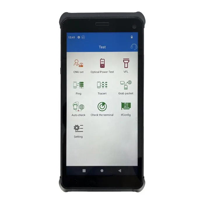 เครื่องทดสอบโทรคมนาคม S357 5G PDA ทดสอบความเร็ว wifi6 วิเคราะห์สัญญาณ wifi ทดสอบเครื่องวัดพลังงานแสง vfl