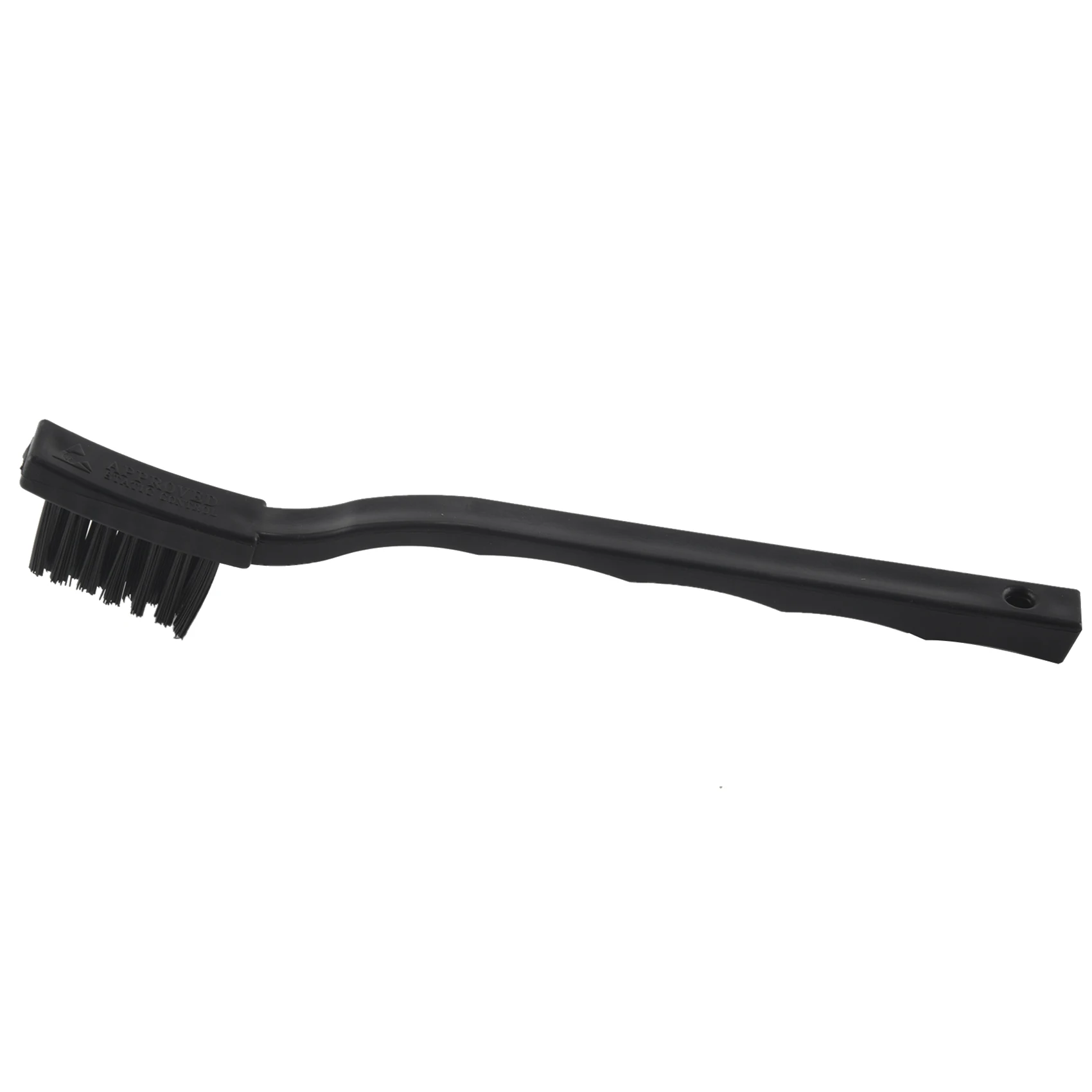 A11E-6 In 1 Plastic Small Portable Handle Nylon Anti Static Brushes Cleaning Keyboard Brush Kit, Black (Zip Bag )