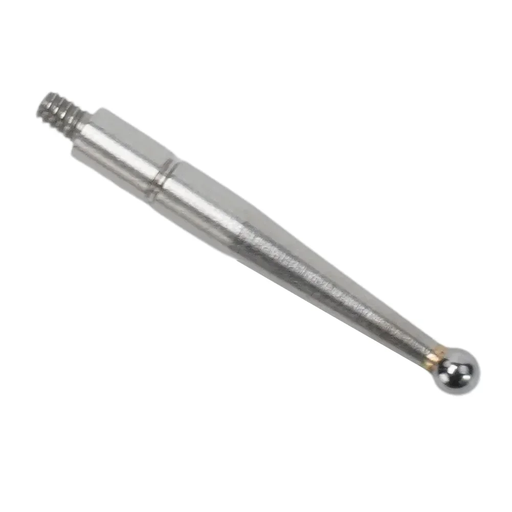 Wear Resistant Contact Points, 2mm Tungsten Carbide Ball, M1 6 Thread, Compatible with Dial Test Indicators and More