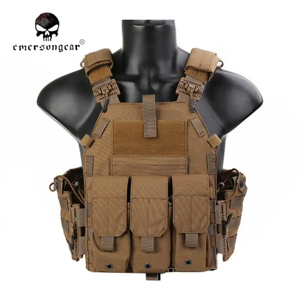 EMERSON Tactical Quick Release 094K style Plate Carrier Combat Hunting Vest Airsoft CS Armor Sport Vest EMB7405