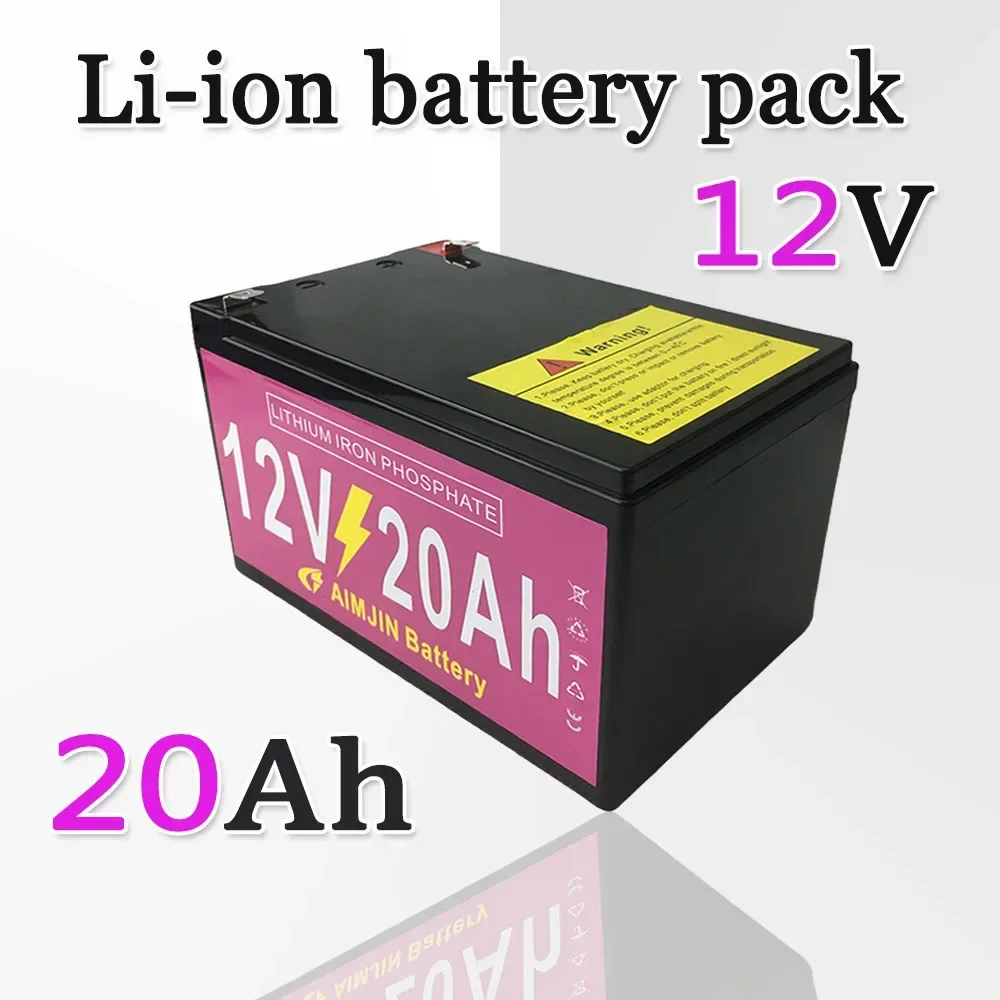 

12V 20Ah lithium-ion rechargeable battery pack, For power supply of electric vehicles, solar street lights, and other equipment