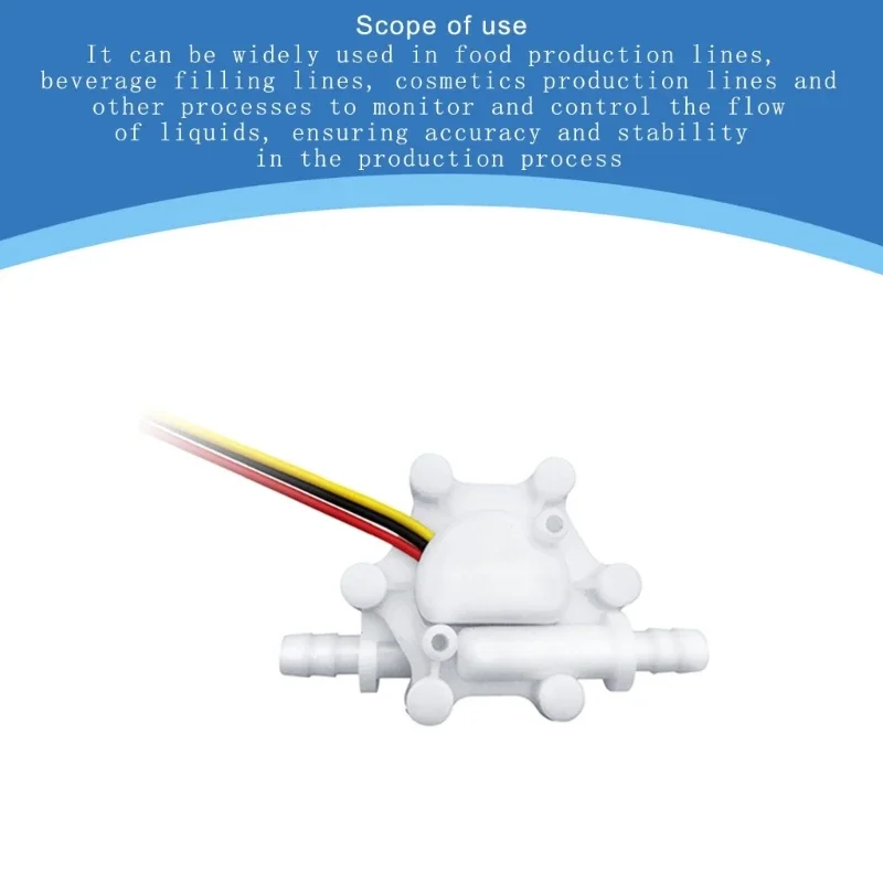 Interrupteurs d'eau polyvalentes précises le débit d'eau d'eau pour une distribution précise