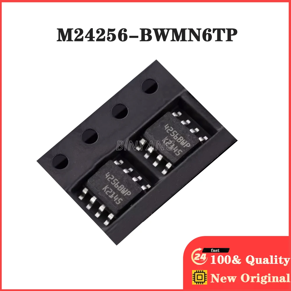 

(10piece) M24256-BWMN6TP M24256 SOP8 4256BWP SOP-8 M24256-AWMN6TP New Original Stock IC Electronic Components