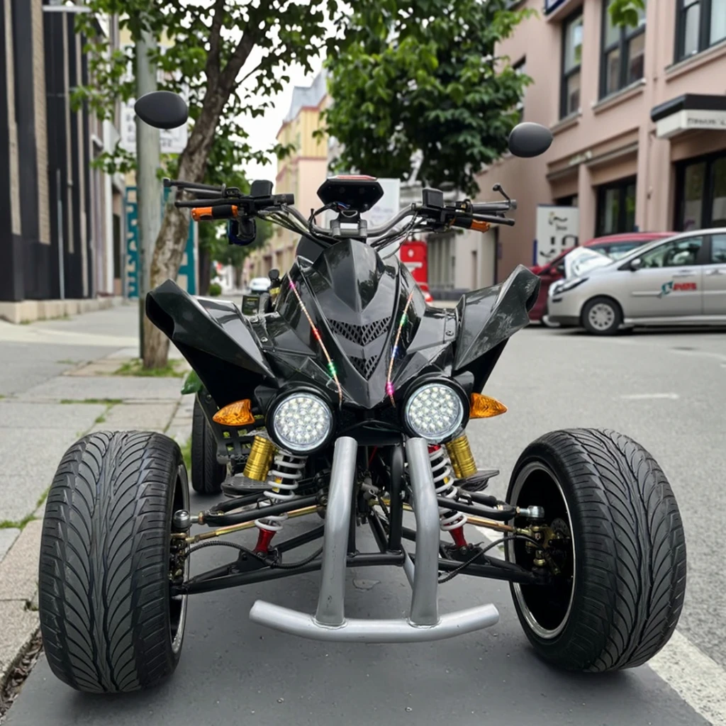 Electric Quad Bike 2000W - Quad électrique 2000W 60V, tricycle inversé,
