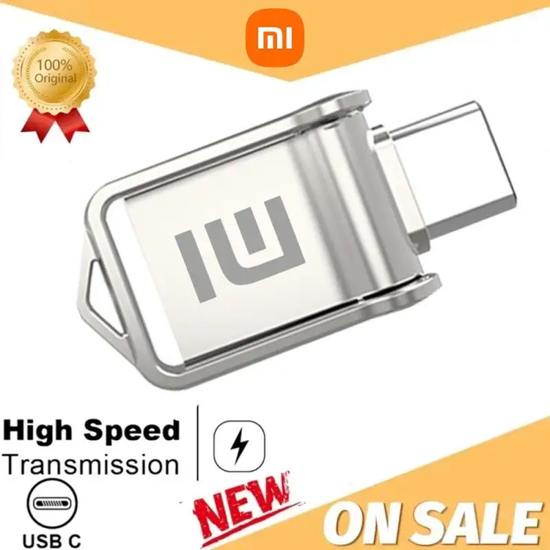 Xiaomi-unidad Flash USB 3,1, 2TB, 1TB, transferencia de alta velocidad, Pendrive de Metal, tarjeta de memoria, Flash Disk, Memoria, palo impermeable