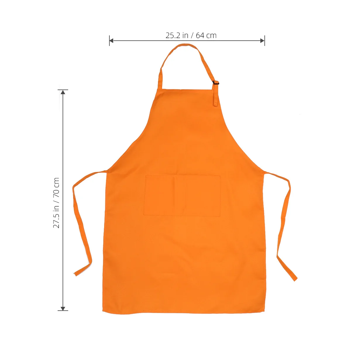 

2 Pockets Adjustable Apron Two Bib Kitchen Aprons with Comfortable Easy to Wear