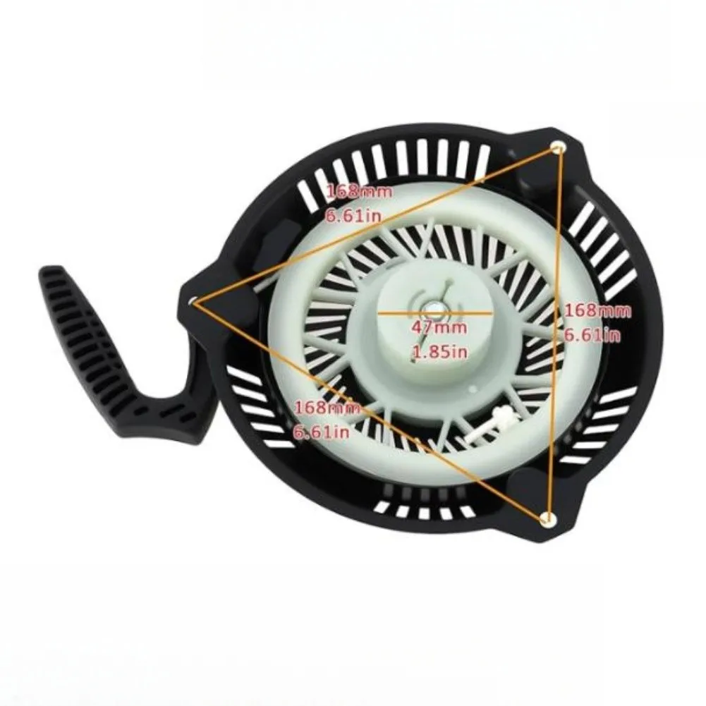 Recoil Pull Starter for Hyundai Lawnmower Models HYM430SP HYM460SP HYM510SP HYM430SPE Replacement Part for Engine Operation