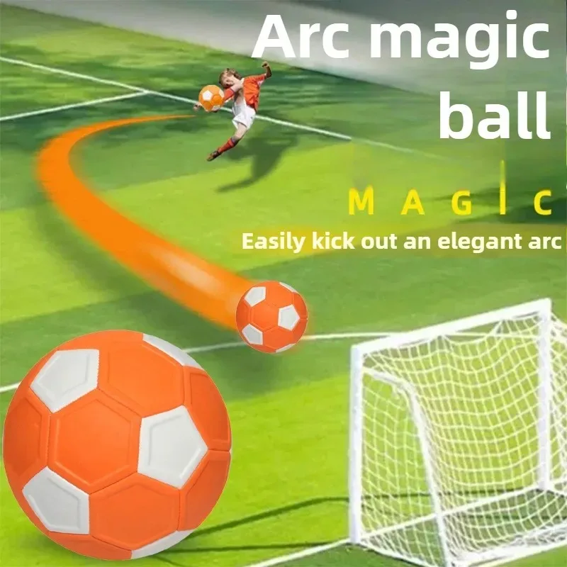 Sports Curve Swerve Football Toys KickerBall High Visibility Swerve Football for Outdoor and Indoor Matches or Games..