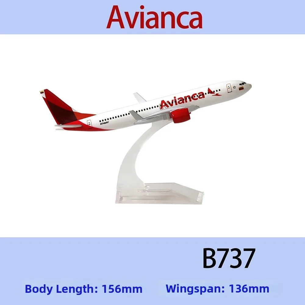 High Quality 15.6cm Brazil Air GOL Airlines Alloy 10 Styles Boeing B737 Airways Airplane Model 1/246 Scale Metal Planes