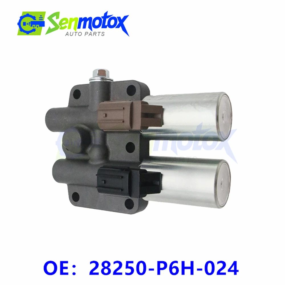 

28250-P6H-024 для Honda Civic 2006-2011 двигатели и компоненты A90428F 28260RPC004 коробка передач двойные линейные электромагнитные прокладки клапанов