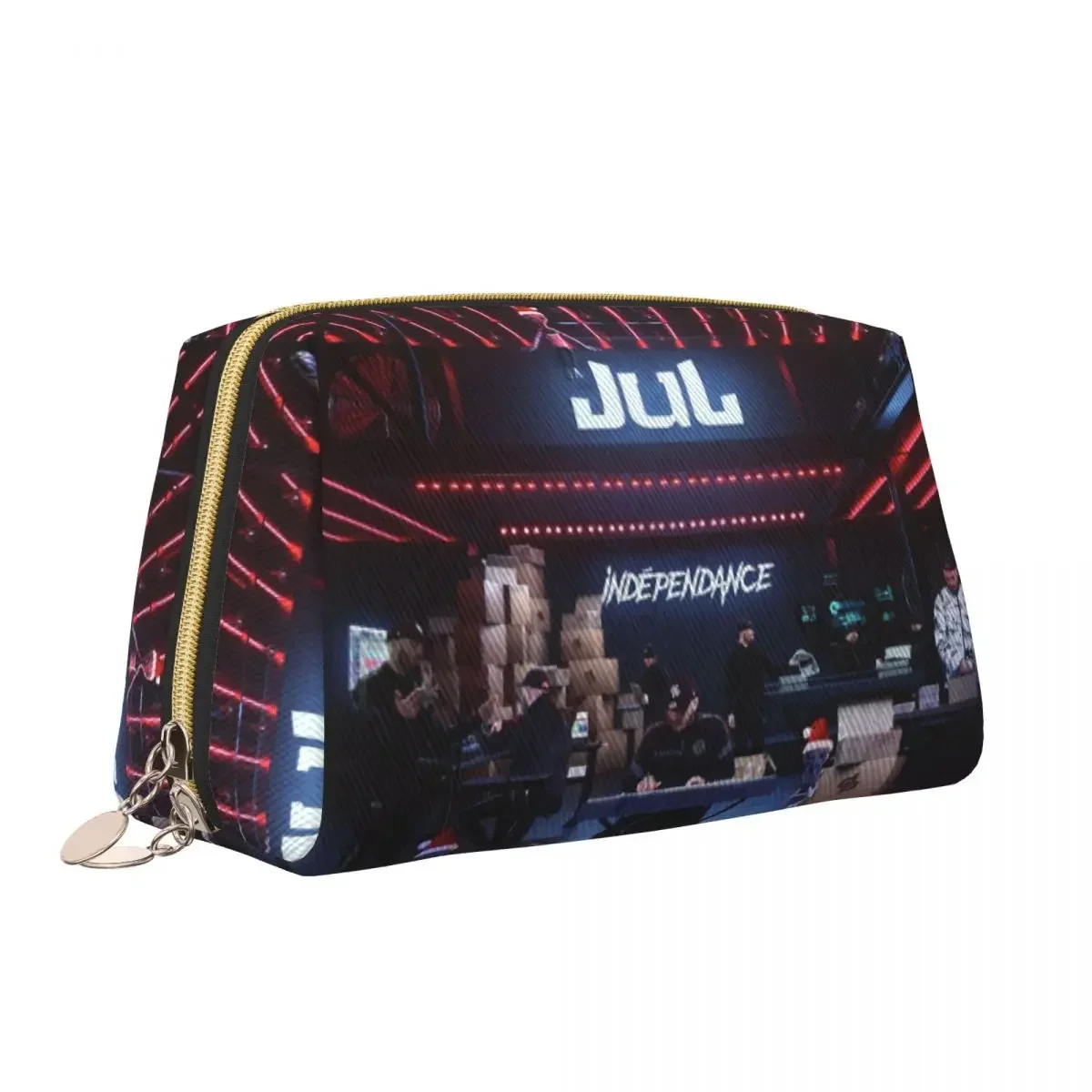 Fashion Jul Independence Album Cover Travel Toiletry Bag Women Makeup Cosmetic Organizer Beauty Storage Dopp Kit