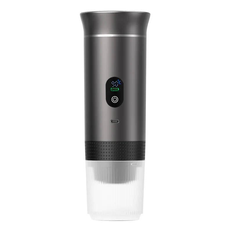 New Charging American-Italian Espresso Capsule Coffee Machine Outdoor Portable Heatable Coffee Machine Extraction Three-in-One
