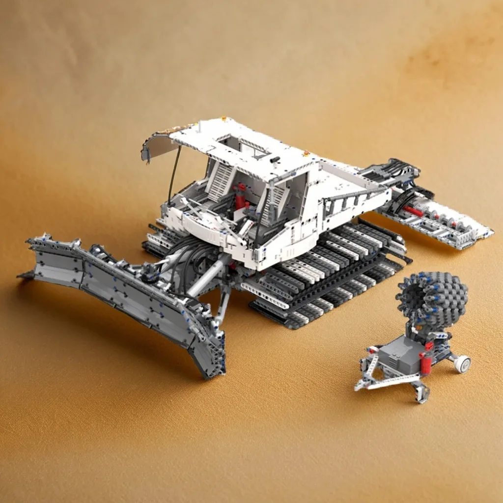 

3279Pcs Snow Groomer Pistenbully 42100 B MOC Technic Vehicle Education Building diy Blocks Birthday Gift