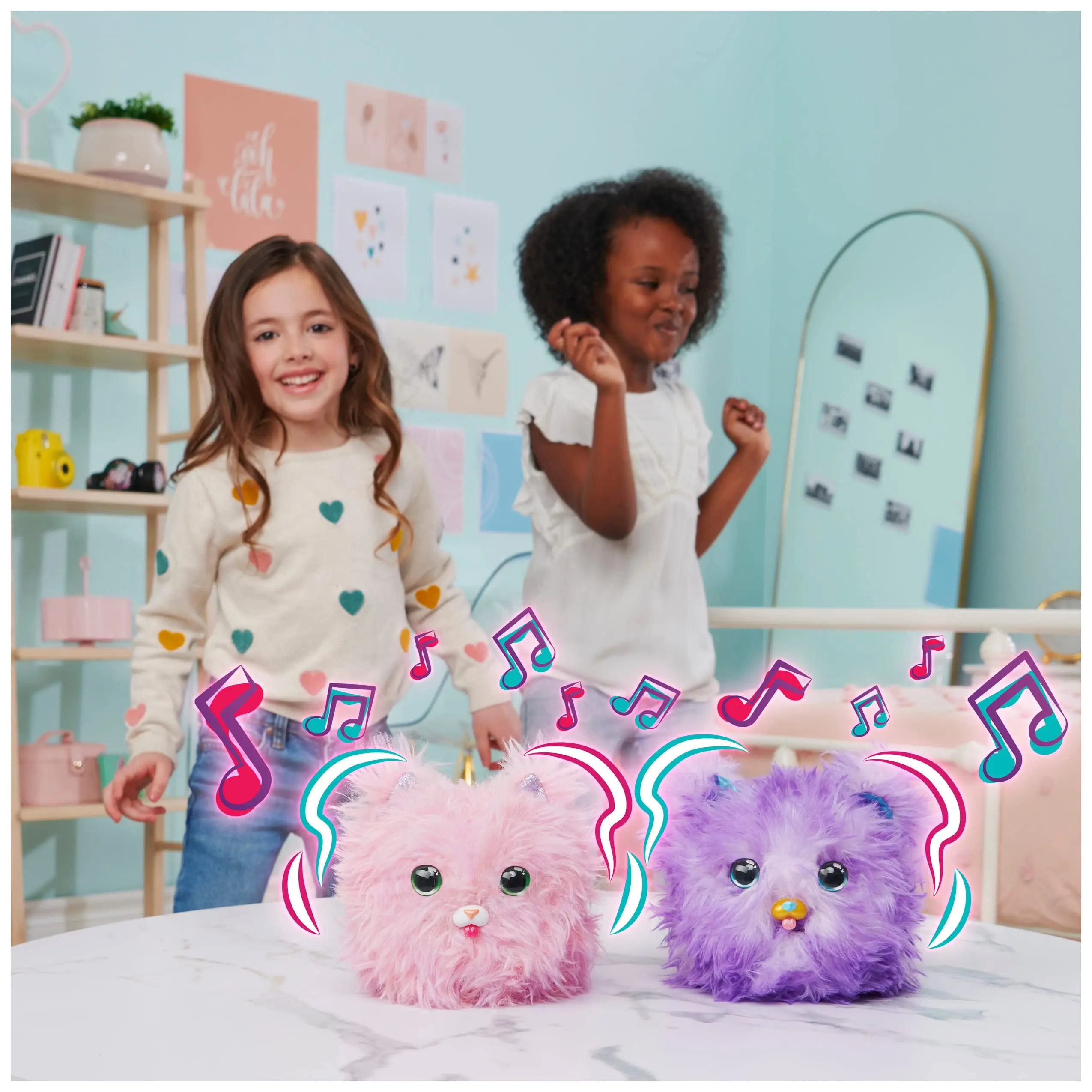 Peluche eléctrico de peluche para niños, juguete interactivo con sonidos y reacción, regalo sorpresa de cumpleaños