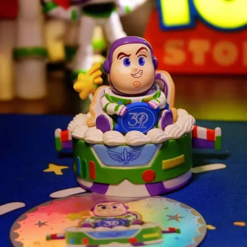 Pixar Toy Story Caja ciega Adorno sorpresa hecho a mano - Regalo de fiesta único para Halloween Figuras de acción coleccionables Juguete