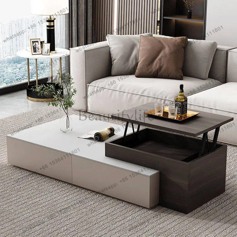 Modern Decoration Coffee Table Luxury Accessories Aesthetic Space Saving Side Table Designer Unique Mesa