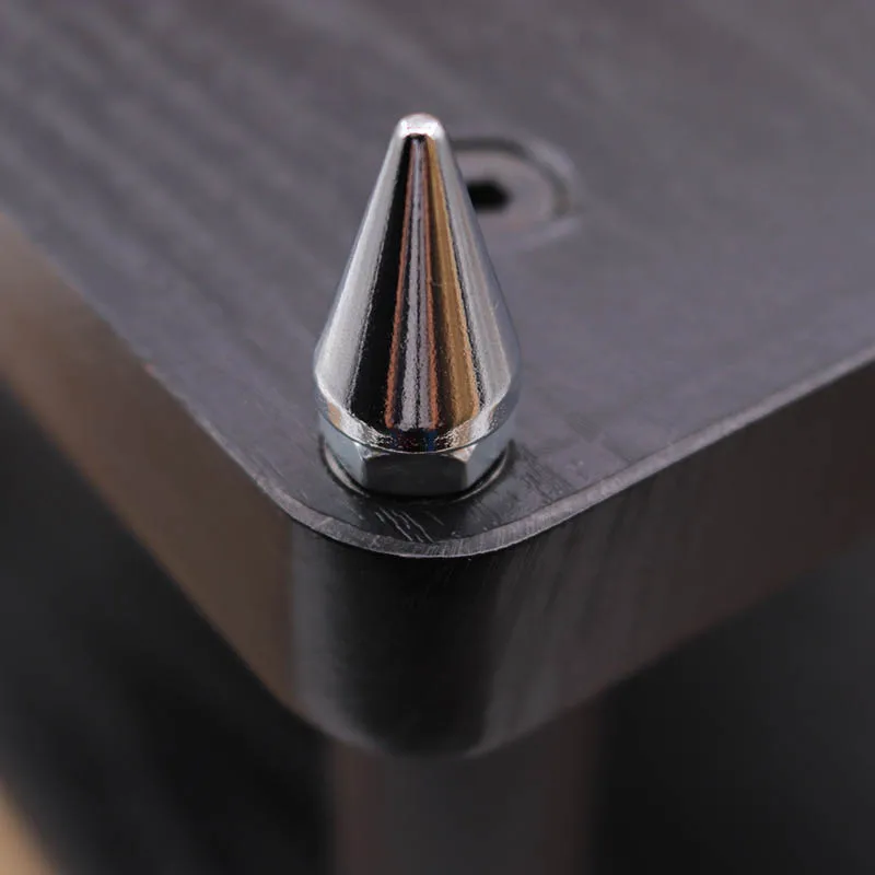 4 Pcs Hifi Metal Material Damping Pads For Power Amplifier CD Player Decoder Shock Absorption Pin M8 Stereo Speakers Feet