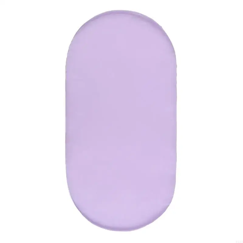 سرير مبطن مزود بملاءة لسرير الأطفال حديثي الولادة، غطاء حصيرة سرير، غطاء مهد Accs P31B #5