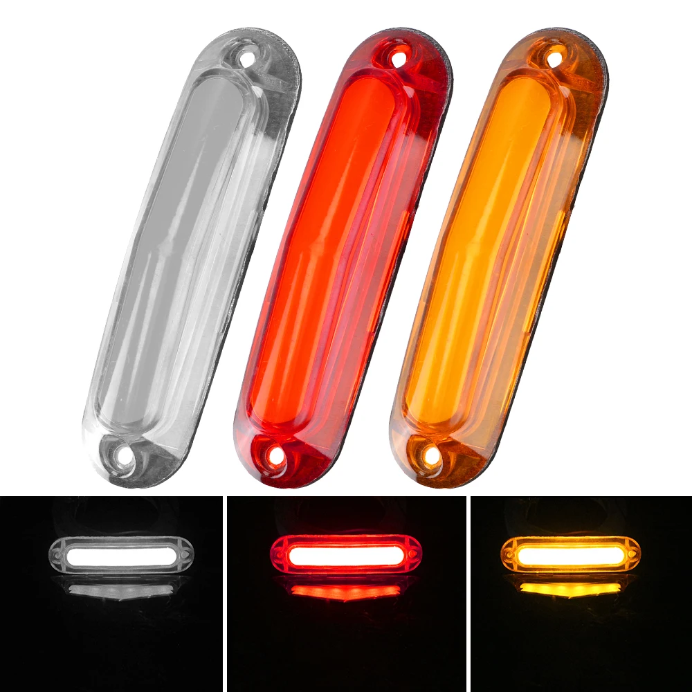 10-30V Indicator Lamp Running Light Led Side Marker Light For Car Trailer Truck Turn Signal Light Rear Side Lamp 6 LED