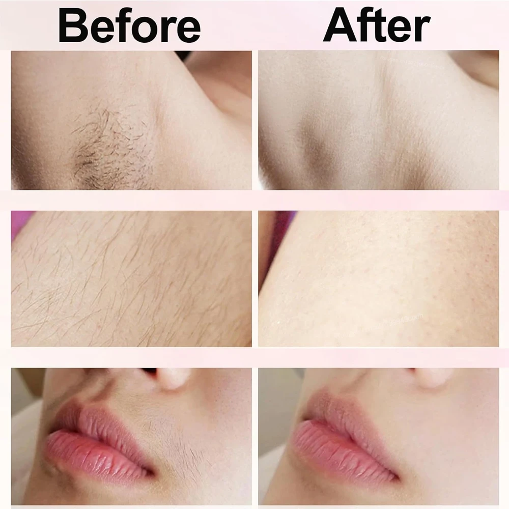 Electric Shaver for Women Portable Mini Rechargeable Epilator Female Painless Electric Razor Women\'s Dual Head Bikini Trimmer