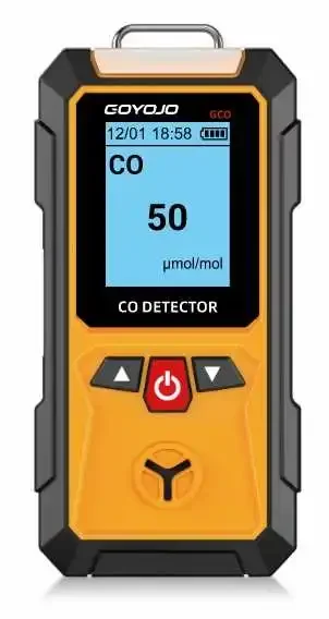 

Carbon Monoxide Detector 0-2000 Ppm (μmol/mol) Portable CO with Audible and Visual Alarms and LCD Display for Home
