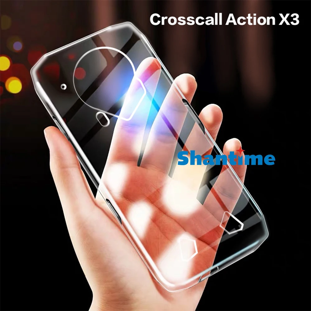 For Crosscall Trekker-X4 Gel Pudding Silicone Phone Protective Back Shell For Crosscall Trekker-X4 Soft TPU Case 5.5 inches