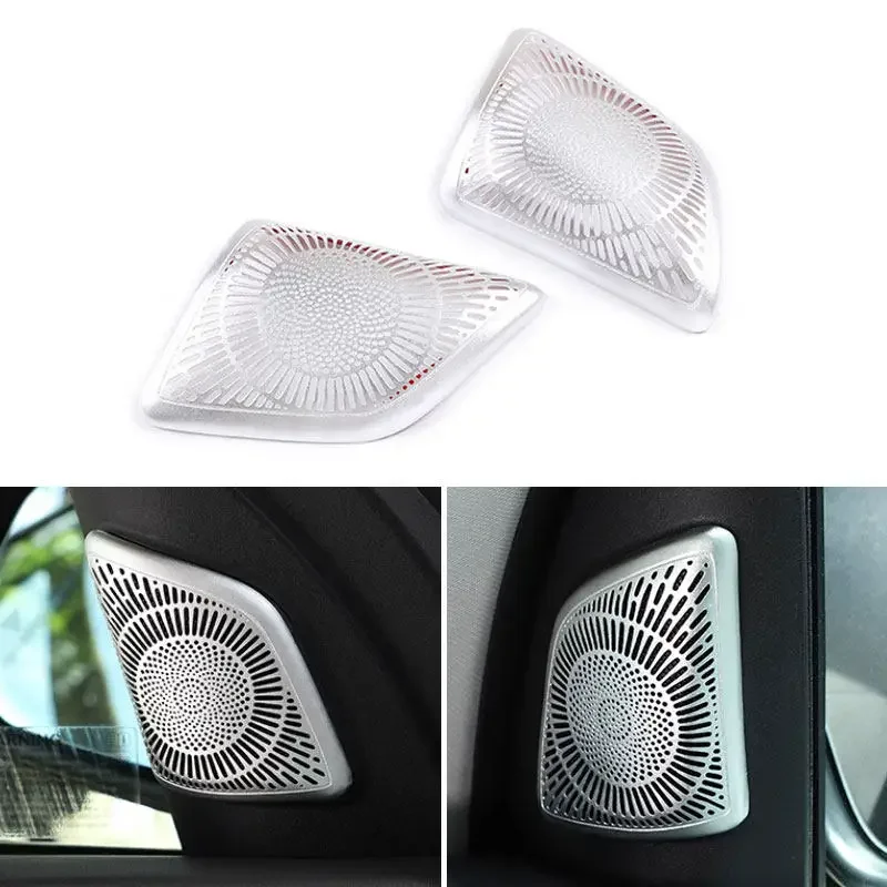 

For Mercedes Benz GLE GLS Class W167 V167 X167 2020-2022 Car A-pillar Audio Speaker Loudspeaker Cover Trim Interior Accessories