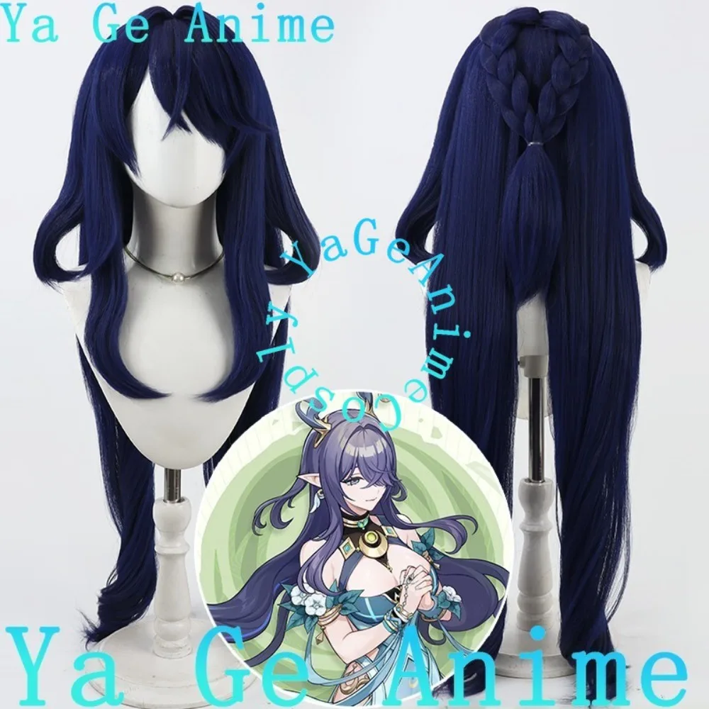 

Ya Ge аниме Genshin Impact Lauma косплей парик Хэллоуин аниме игра реальность шоу персонаж парик