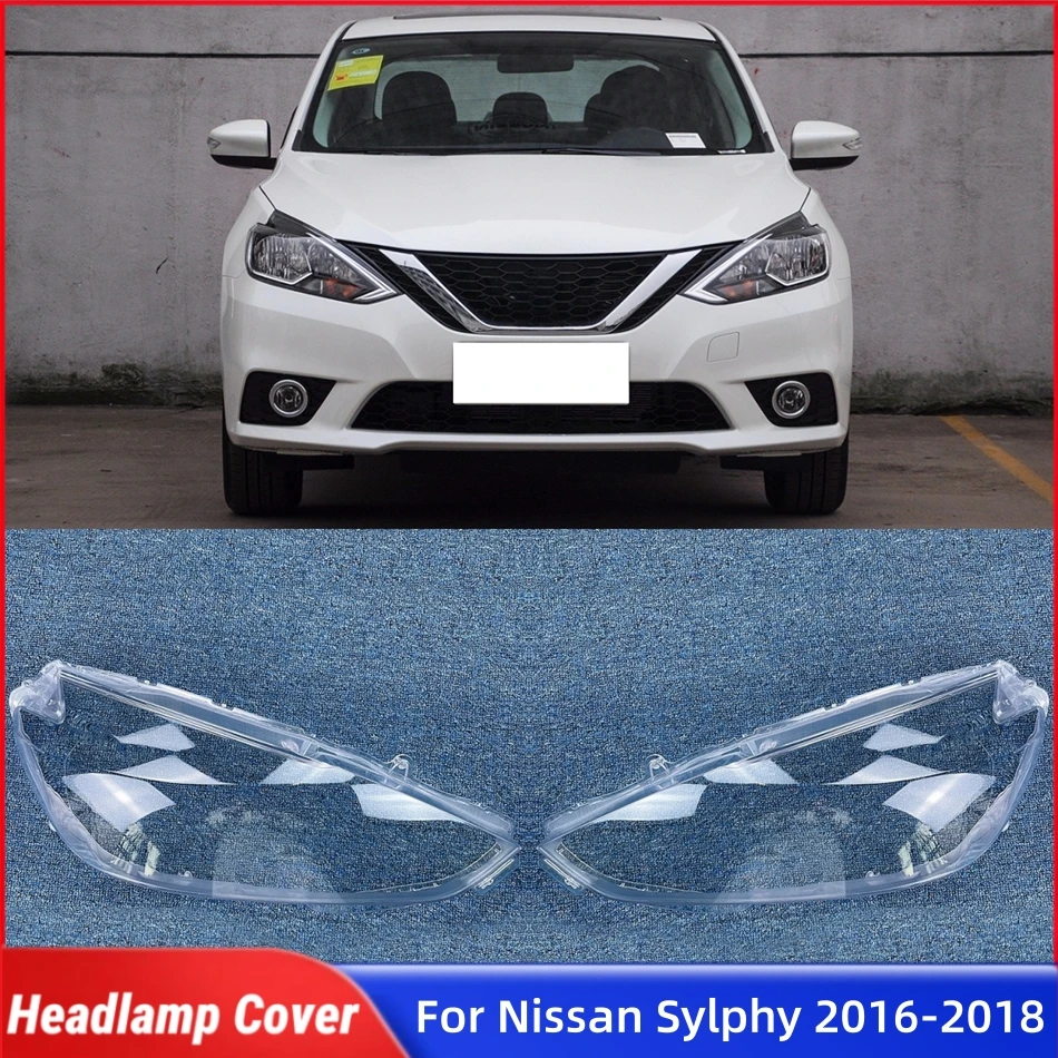 

Для Nissan Sylphy 2016 2017 2018, автоаксессуары, абажур, крышка, линза для фар, передняя фара автомобиля, крышка объектива, оболочка