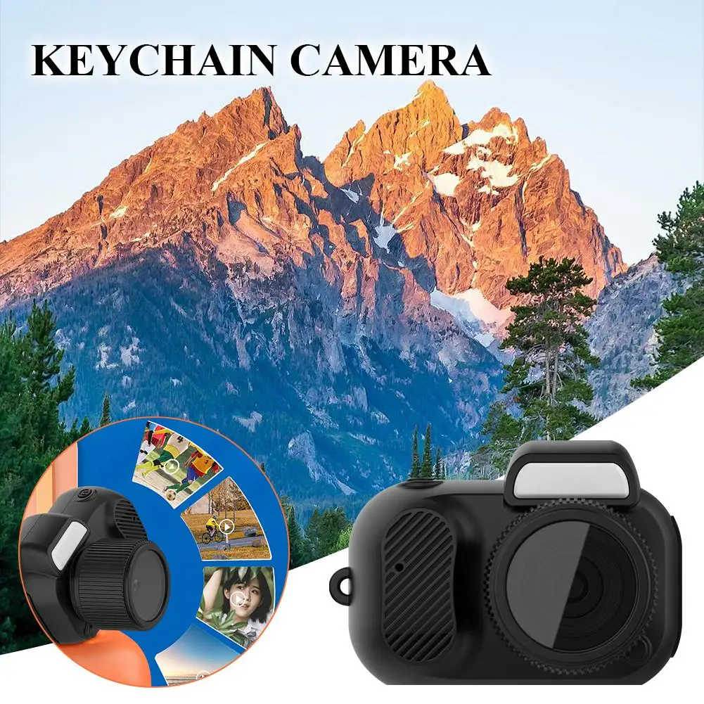 Mini Digital Camera, New Keychain Camera Portable Camera Toy Micro N4a1