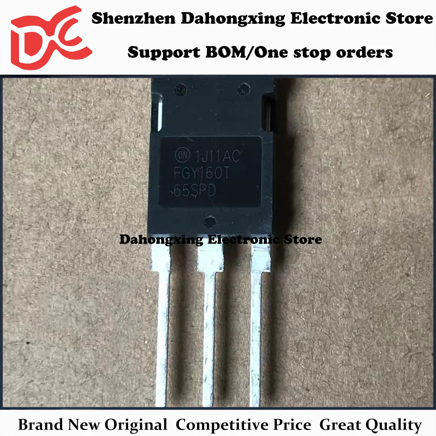 

New Original 5Pcs FGY160T65SPD TO-247 160A 650V IGBT Field Effect Transistor Electronic Components Great Quality