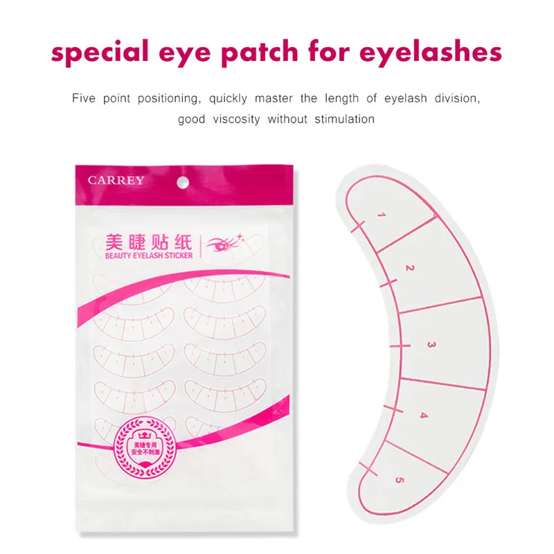 Patchs en papier sous les yeux, 70 paires, pour la pratique de l'extension des cils, pour la pose d'autocollants, outil de maquillage