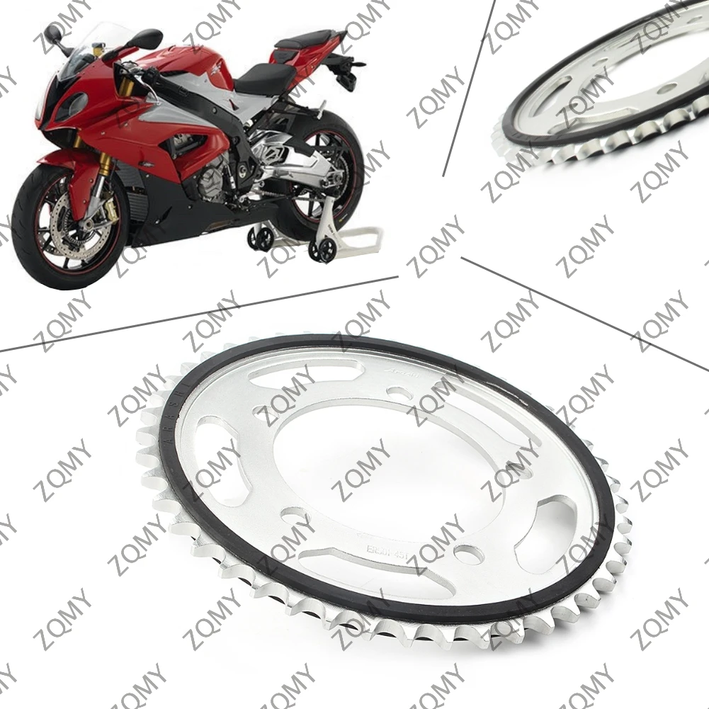 S1000RR Rear Drive Sprocket Motorcyle 525 Pitch Front 17T Rear 45T Chain For BMW S 1000 RR 2012 2013 2014 2015 2016 2017 2018