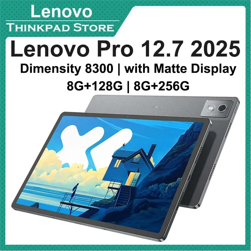 Lenovo Pad pro 2025 12.7 matte display with MediaTek Dimensity 8300 processor 10200mAh Android ZUI16 New tablet pc