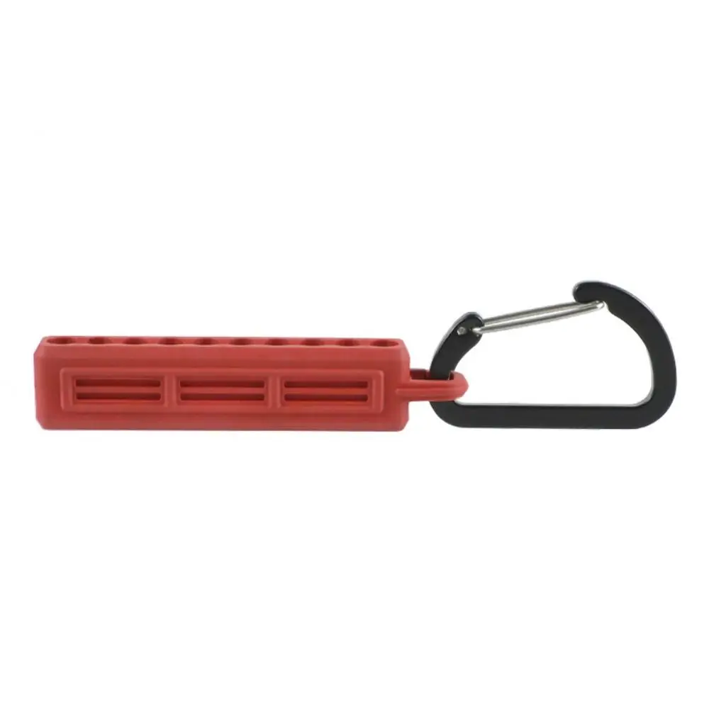 

Plastic Case Hex Shank Screwdriver Bit Holder 22 Holes 10 Holes Drill Bits Storage Case Storage Clip Portable Design