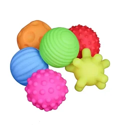 Pet Toys Balls for Dog Textured Hand Touch Ball Soft Massage Ball Pet Supplies Dog Accessories Dog Bite Resistant Toy