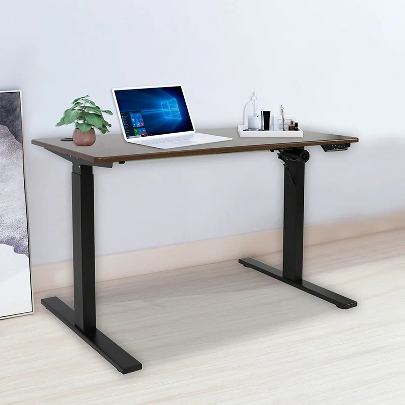 OEM/ODM Modern Electric Standing Desk Height- adjustable Sit-stand Desk Table Computer Raising Desk for Office Furniture