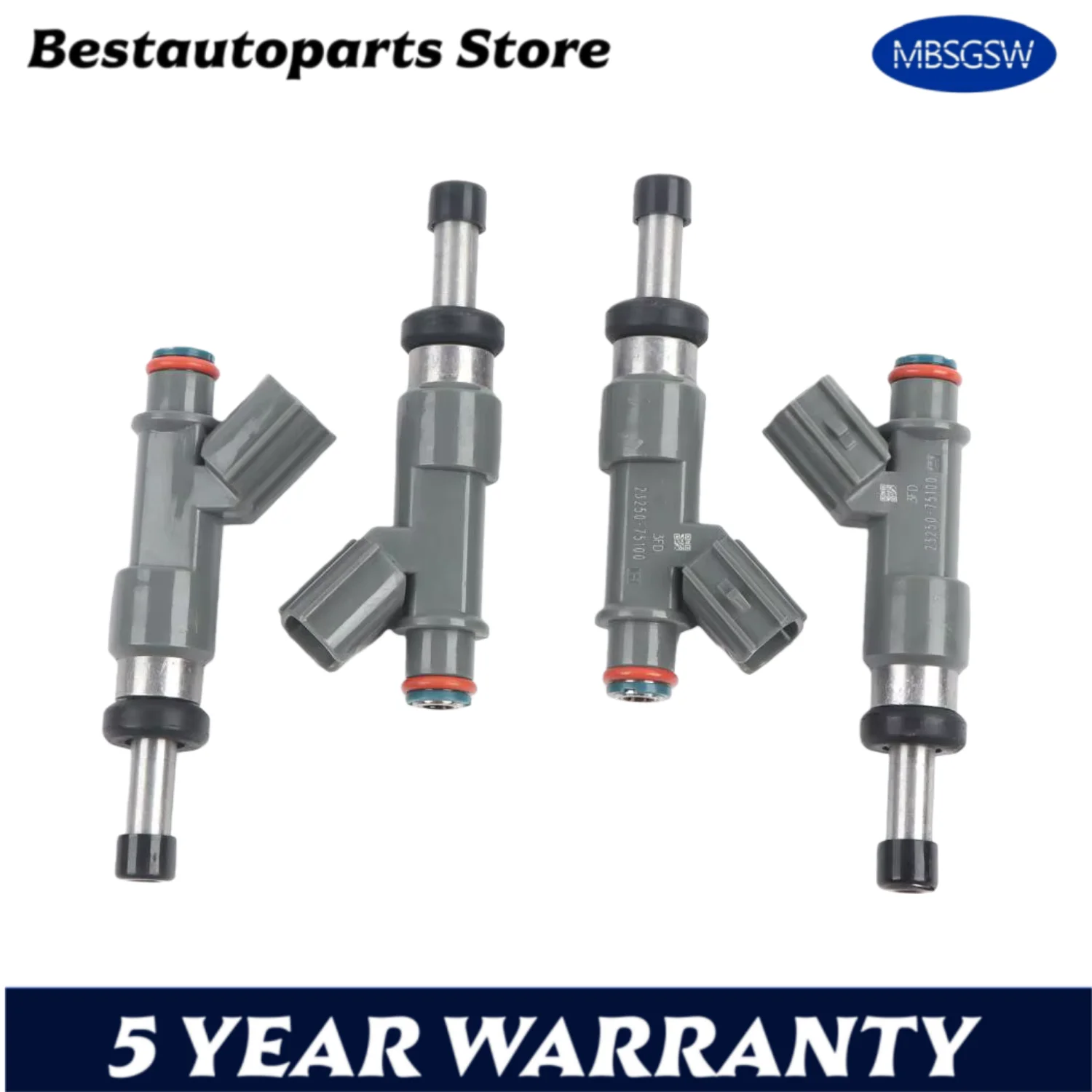 

4 шт. топливная форсунка для Toyota EU Coaster Asia Fortuner Hilux Land Cruiser Prado 4RUNNER Tacoma Tacoma 2TR 2320909045 23250-75100