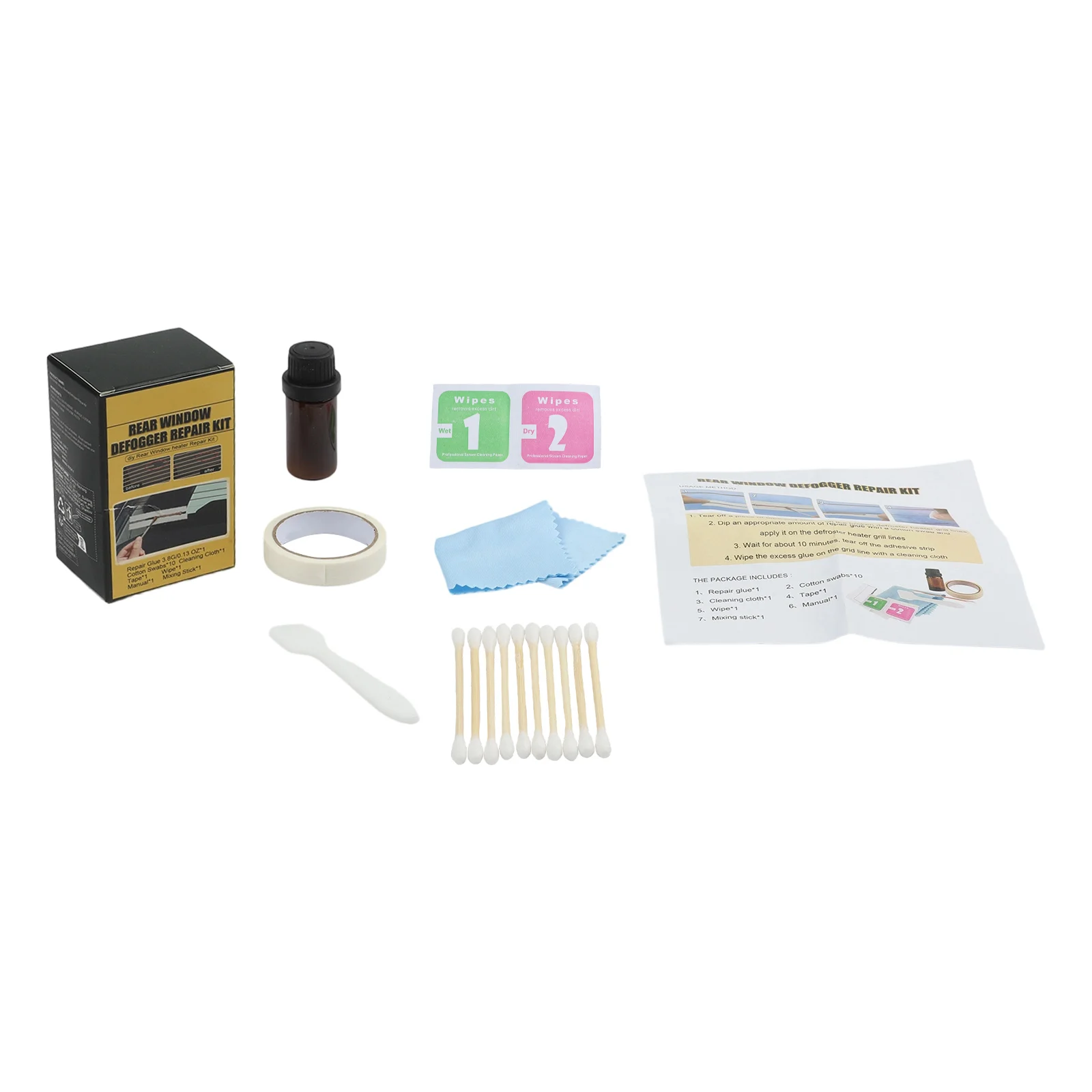 Defogger Grid Line Repair Car Rear Windshield Defogger Repair Kit For Car Rear Windshield Invisible Repairs Permanent Repairs