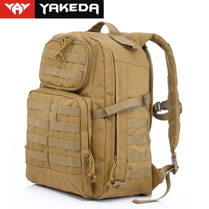 

Yakeda 55L Large Capacity Molle Waterproof Tactical Backpack Men Outdoor Sports Hiking Camping Trekking Hunting Mountain Bag