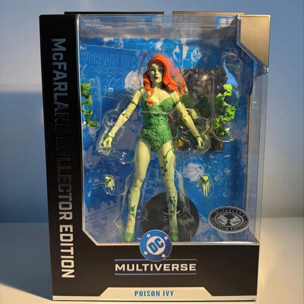 Figura de acción de lujo McFarlane Toys Collector Edition Pamela Lillian Isley de 7 pulgadas Wv15 # Kit de Garaje para Muñecas Modelo Chase Clásico 62 DC