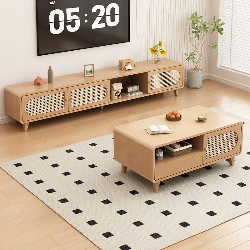 Итальянский деревянный шкаф для телевизора, элегантный текстурированный просторный классический шкаф для телевизора, минималистичная эстетичная мебель Meubles De Maison для дома